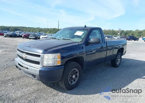 2010 Chevrolet Silverado 1500 Work Truck from USA, damaged, VIN 1GCPKPEA9AZ278475